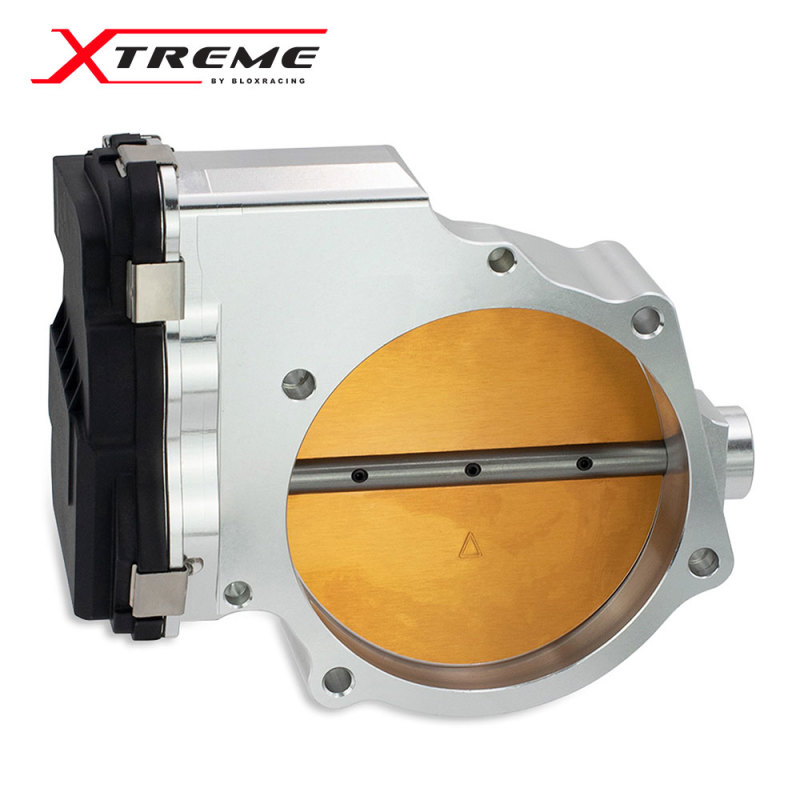 Dodge Hellcat Throttle Body - BLOX Racing - 105mm Electronic Billet - Silver - `15-`27